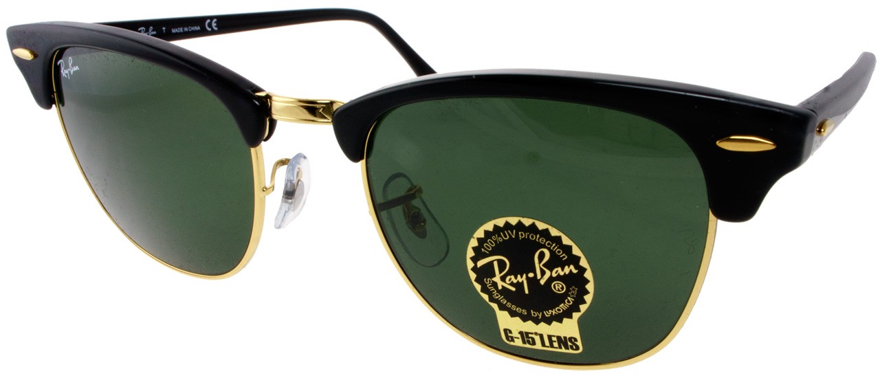 Online Eyeglasses with Customer Service Center in California Ray Ban  0RB3016 Clubmaster W365 Ebony/Arista